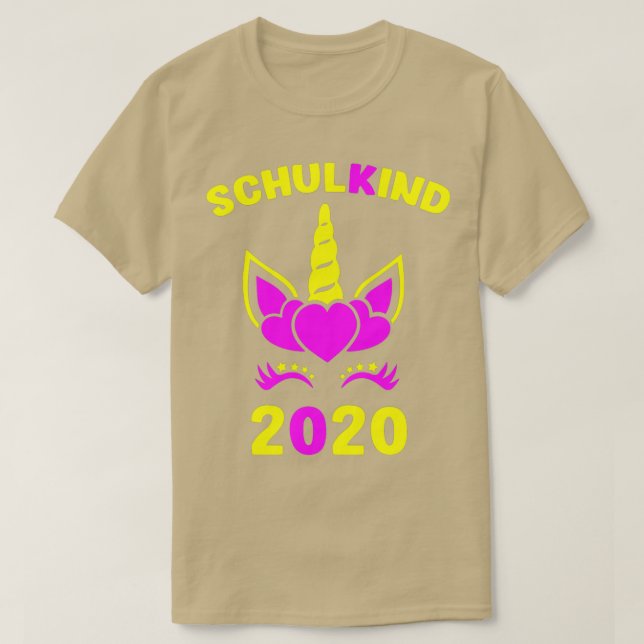 Skolinskrivningsstart för skolbarn, gammal klassis t shirt (Design framsida)