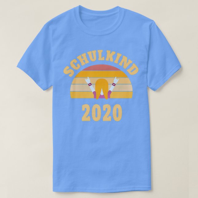 Skolinskrivningsstart för skolbarnförare t shirt (Design framsida)