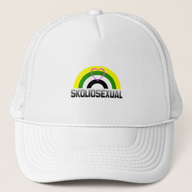 Skoliosexuell stolthet keps (Framsida)