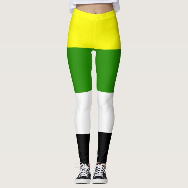 Skoliosexuell stolthet leggings (Framsida)