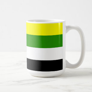 Skoliosexuell stolthetsflagga kaffemugg
