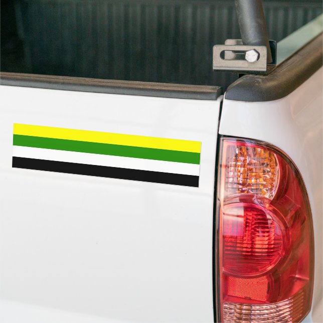Skoliosexuellt Pride Bildekal (På lastbil)