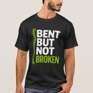Skolioskonst för män Kvinnor Spinal Fusion Skolios T Shirt