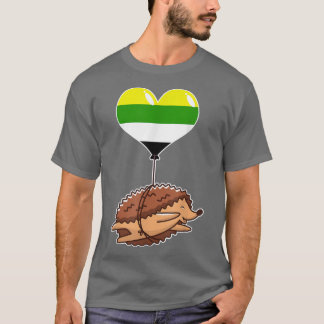Skoliseual Hedgehog seual Identity Nonbinary Lov T Shirt