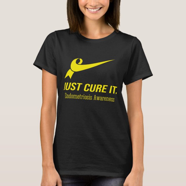 Skölj bara medvetenheten om Endometrios T Shirt (Framsida)