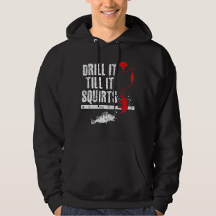 Skölj det tills det häller isfiskares is hoodie