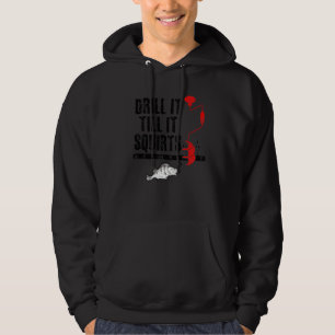 Skölj det tills det häller isfiskares is hoodie