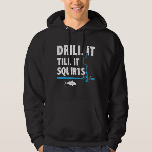 Skölj det tills det häller isfiskares is hoodie