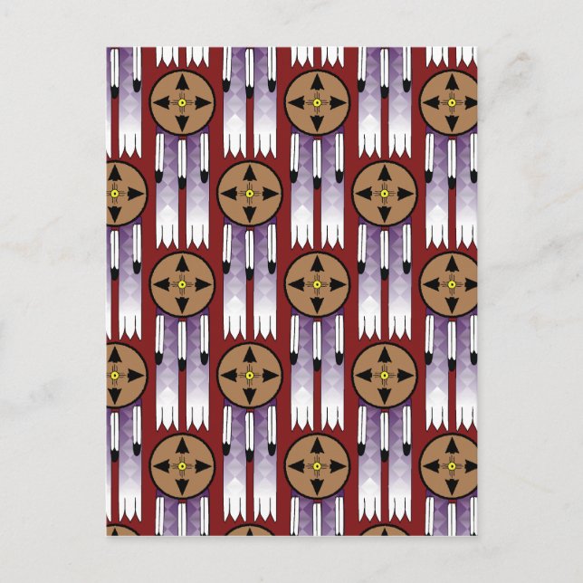 Skölj färgruta vykort (Framsida)