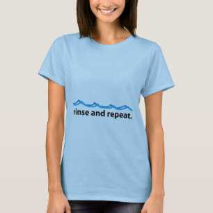 Skölja och repetition t shirt