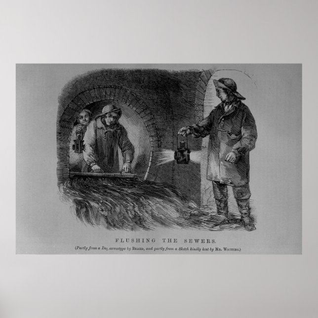 Sköljning av avlopp poster (Framsidan)