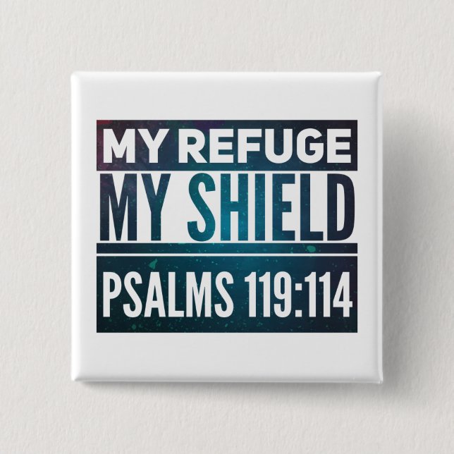 Sköljning - Fyrkantig knappstift Knapp (Framsida)