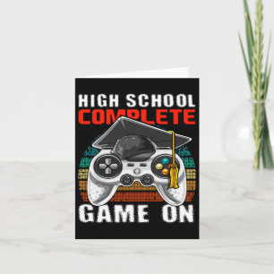 Skolklart videospel Senior Studenten Gift Kort