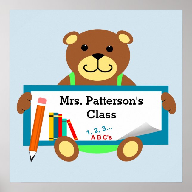 Skolklassrum Affischer (Framsidan)