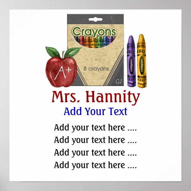 Skolklassrummet Poster Lg. av SRF (Framsidan)