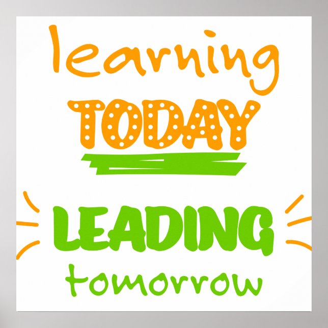 Skolklassrumsdekor Poster (Framsidan)