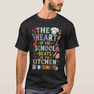 Skolkökspersonal Hjärtat Matlagning Appre T Shirt