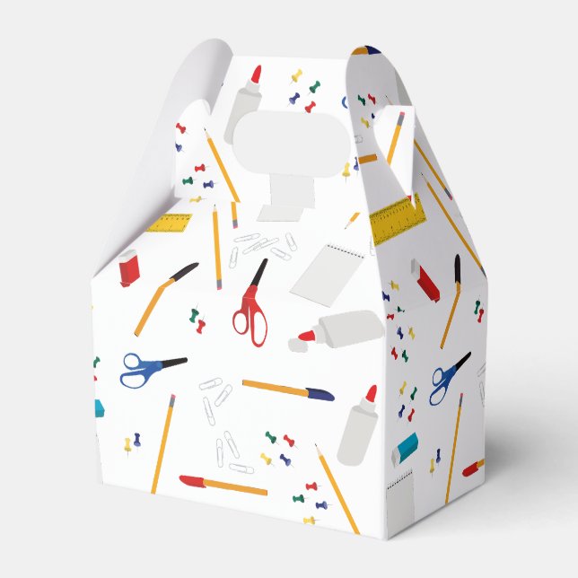 Skolkontor och hantverksmateriel i Mönster Presentaskar (Framsidan Sidan)