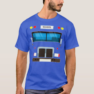 Skolkostumhalloween costume buss t shirt