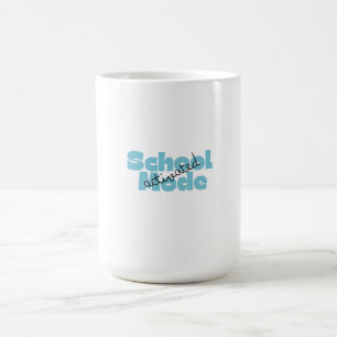 Skolläge: Aktiverad Mugg-Perfekt för alla Kaffemugg