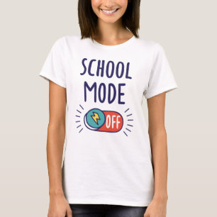 Skolläge av t shirt