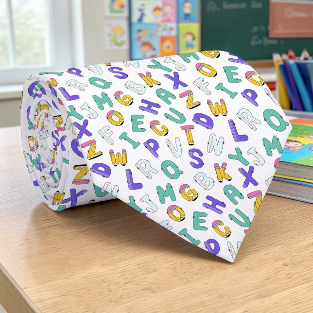 Skollärar Mönster Slips (Skapare uppladdad)