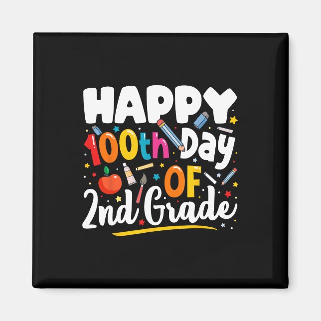 Skollärardagar - 100-dagarsdag i andra Klass Magnet (Framsidan)
