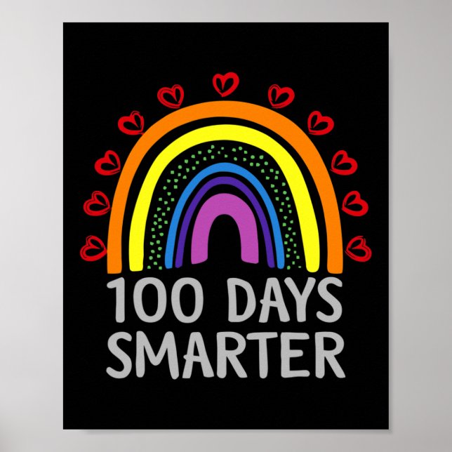 Skollärardagen 100 dagar Smarter Rai Poster (Framsidan)