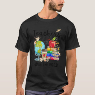 Skollärare ändrar World Teacher Life T Shirt