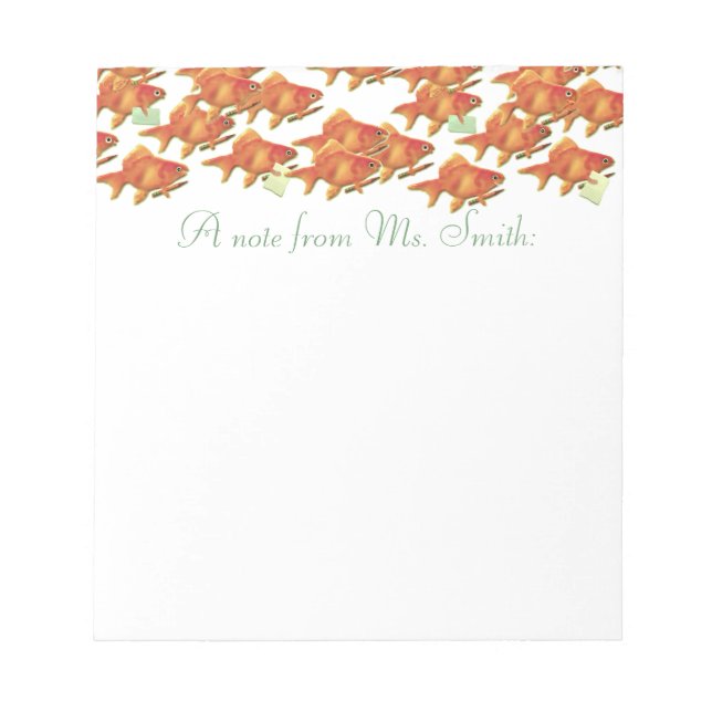 Skollärare Anteckningsblock (Framsida)