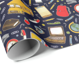 Skollärare Gift Wrapping Papper Presentpapper