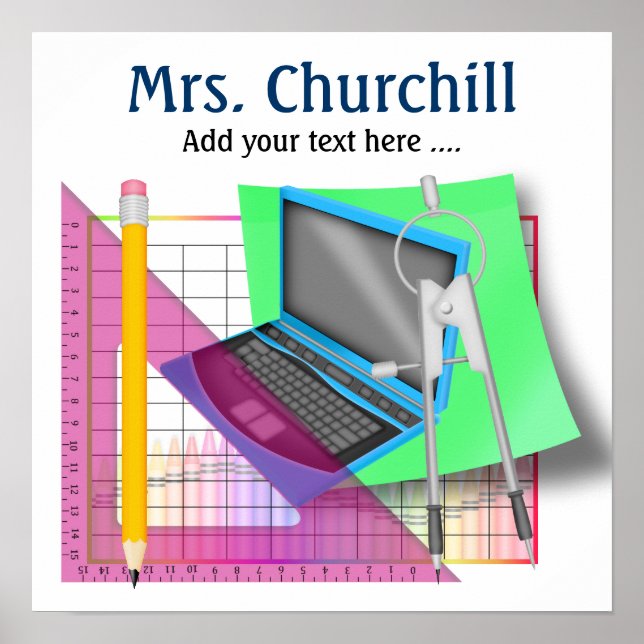 Skollärare Poster - SRF (Framsidan)