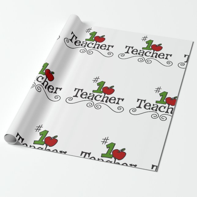 Skollärare Presentpapper (Utrullad)