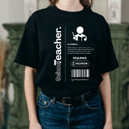 Skollärare – Roligt arbetshumor, kontorspresent T Shirt