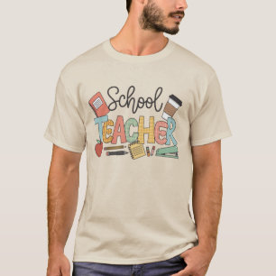 Skollärare som undervisar framtida ledaregaver t shirt
