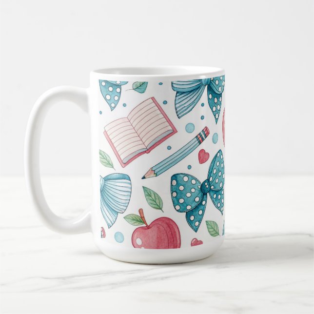 Skollärare / Student Coquette-smycken Kaffemugg (Vänster)