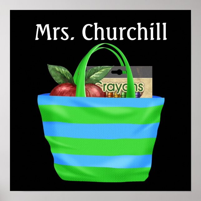 Skollärarens klassrum Regler - SRF Poster (Framsidan)