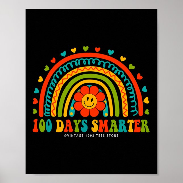 Skollärarflickans dagar 100 dagar Smartare R Poster (Framsidan)