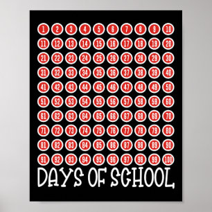 Skollärarnas lekdag 100 dagar Morsa Poster