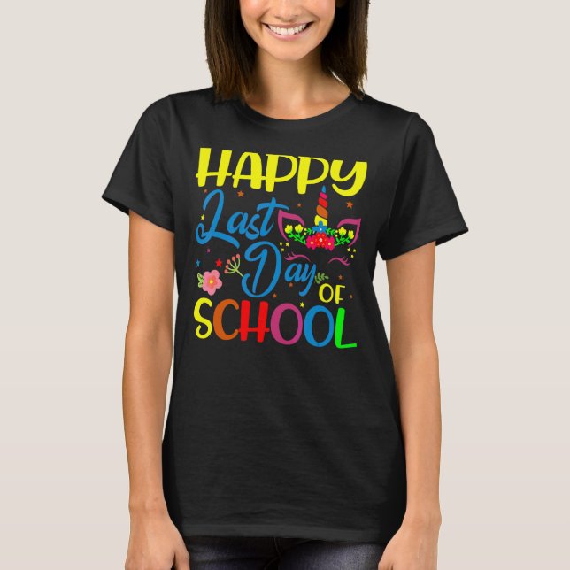 Skollärarnas sommarsolglasögon Beac-dag T Shirt (Framsida)