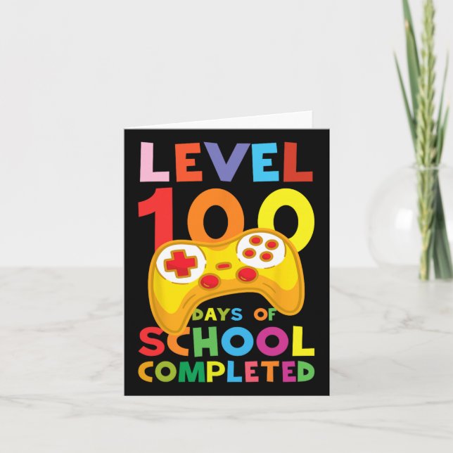 Skollärarnas Studenter-dag 100 dagar Kort (Framsida)