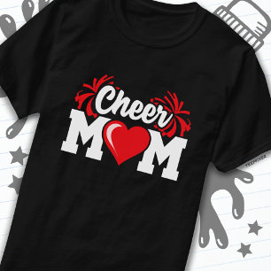 Skolledare Squad Sports Proud Cheer Mamma T Shirt