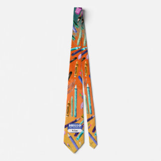 Skolmaterial ombré-mönster slips