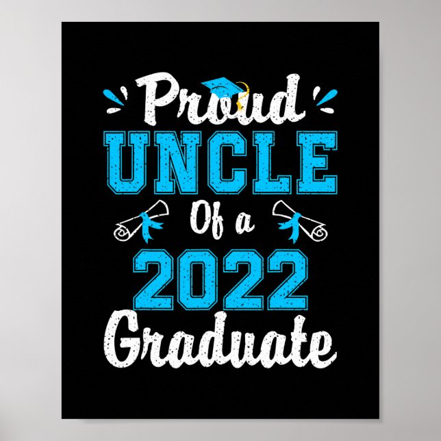 Skolmorbror i 2022 års klass i student poster (Framsidan)