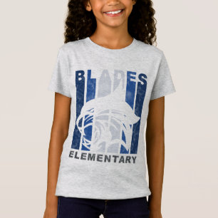 Skolor för återsändande av blad - flickor t shirt