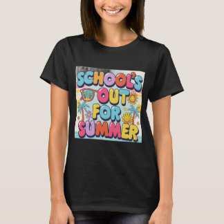 skolor för sommartröja t shirt