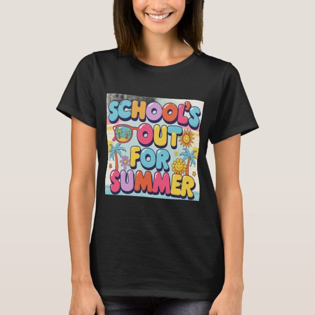 skolor för sommartröja t shirt (Framsida)