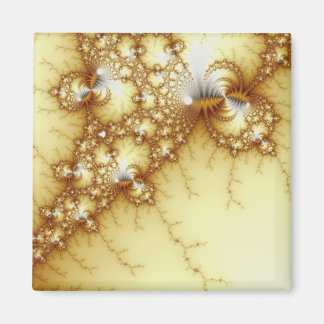 Skolor Guld - fjällkonst Magnet