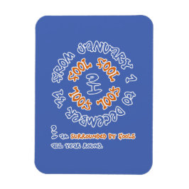 Skolor hela året magnet