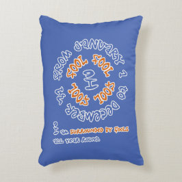 Skolor hela året prydnadskudde